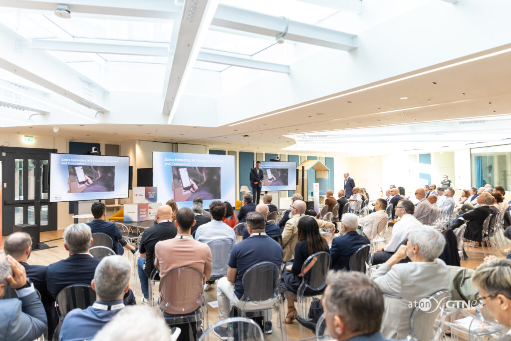 Enzo Tumminaro Zebra sul palco di Retail Tech 2026